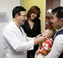 Dr. Waner, Hannah and patient, Tingyi