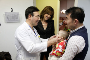 Dr. Waner, Hannah and patient, Tingyi