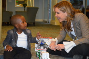 Our patient, Prince with Hannah Storm